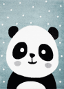 Tapis enfant panda - BUBBLE kids