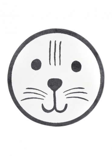 Tapis enfant chat rond - ANIME