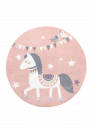 Tapis enfant cheval rose - ANIME