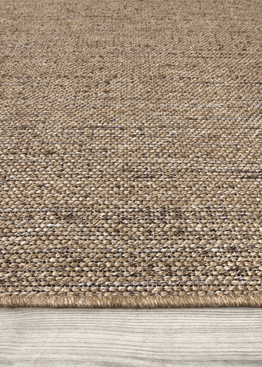 Tapis extérieur intérieur effet jute beige BAMAKO 782