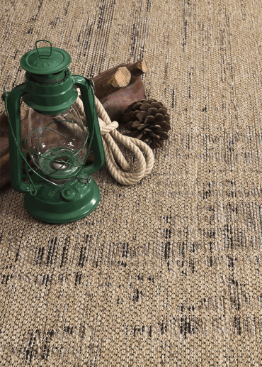 Tapis extérieur effet intérieur jute beige BAMAKO 784