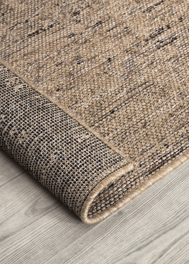 Tapis extérieur effet intérieur jute beige BAMAKO 784