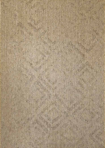 Tapis extérieur effet intérieur jute beige BAMAKO 790