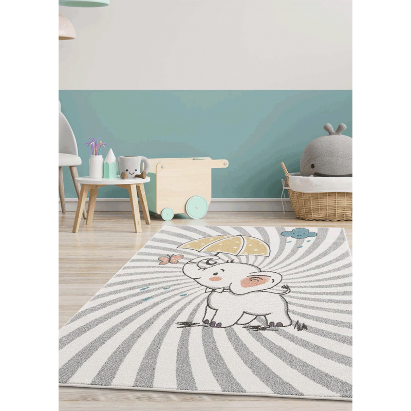 Tapis enfant éléphant - ANIME