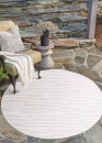 Tapis extérieur et intérieur blanc cassé - SANTORINI 450