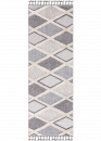 Tapis géométrique gris - VALENCIA 731