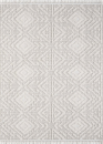 Tapis uni effet laine ethnique beige TANGER 26