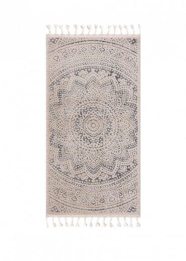 Tapis mandala gris - ART 1652