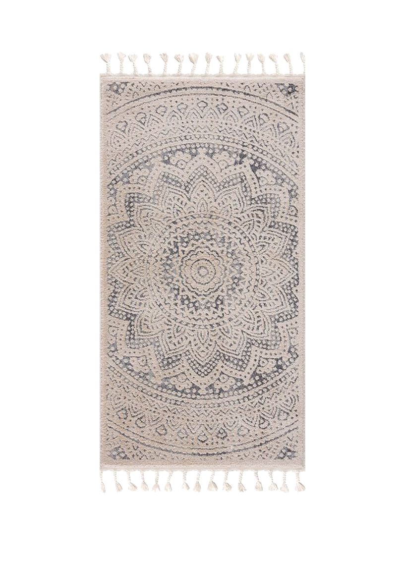 Tapis mandala gris - ART 1652