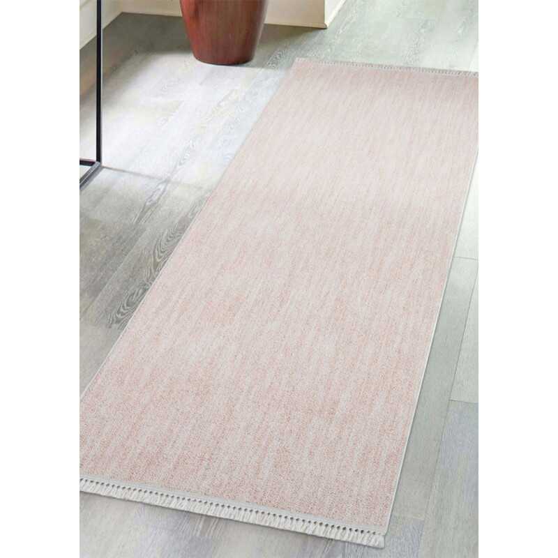 Tapis uni effet laine TANGER 52