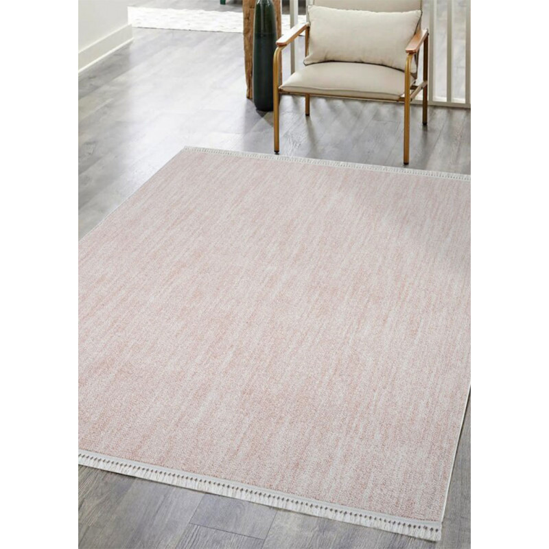 Tapis uni effet laine TANGER 52