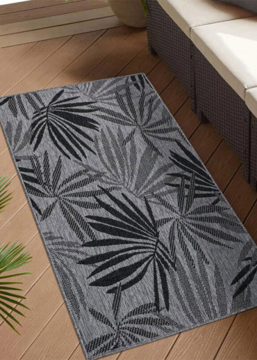 Tapis extérieur réversible feuille CALVI 71