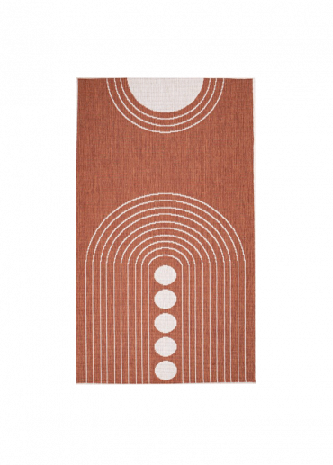 Tapis extérieur réversible bohème CALVI 39