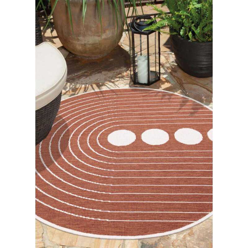 Tapis extérieur réversible bohème CALVI 39