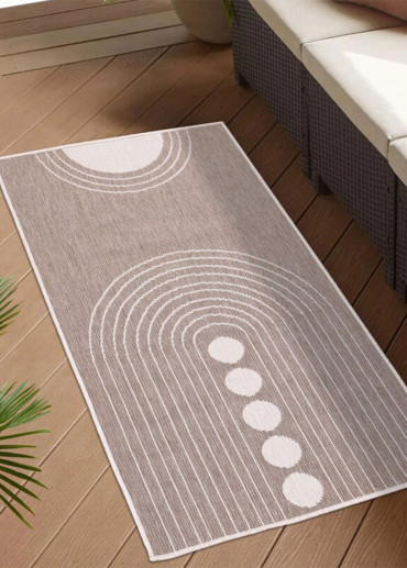 Tapis extérieur réversible bohème CALVI 39