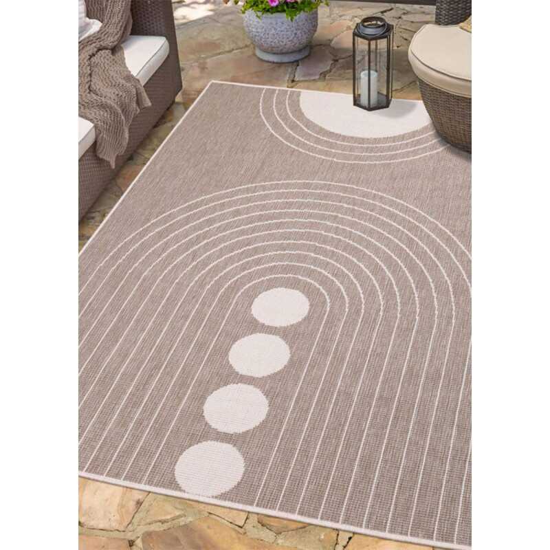 Tapis extérieur réversible bohème CALVI 39