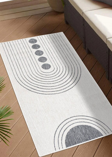 Tapis extérieur réversible bohème CALVI 39