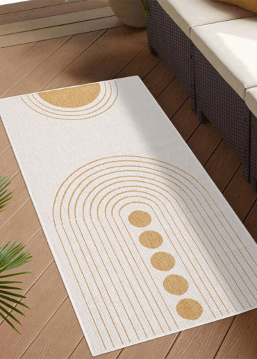 Tapis extérieur réversible bohème CALVI 39