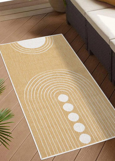 Tapis extérieur réversible bohème CALVI 39