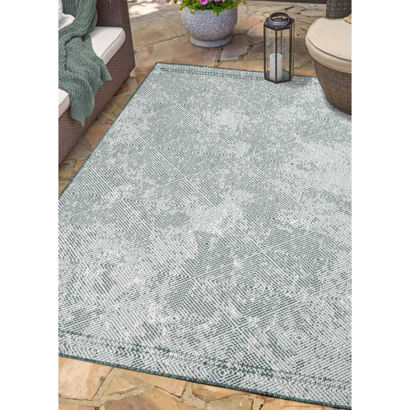 Tapis extérieur réversible abstrait CALVI 45