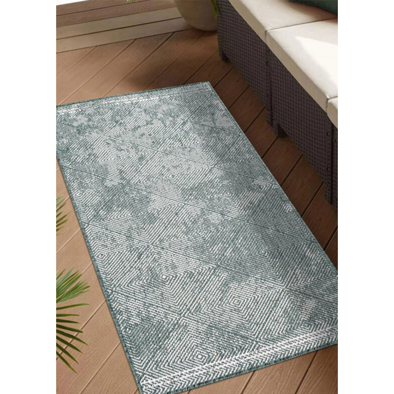 Tapis extérieur réversible abstrait CALVI 45