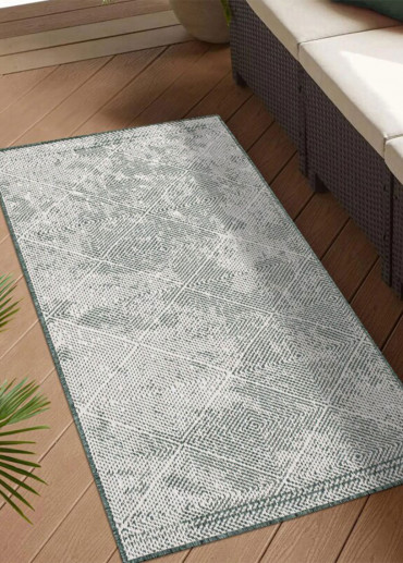 Tapis extérieur réversible abstrait CALVI 45