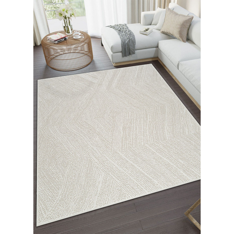 Tapis extérieur intérieur effet jute - KENZY 02