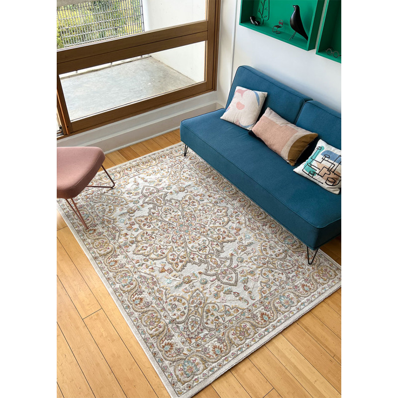 Tapis extérieur intérieur oriental multicolore - GRENADE 67