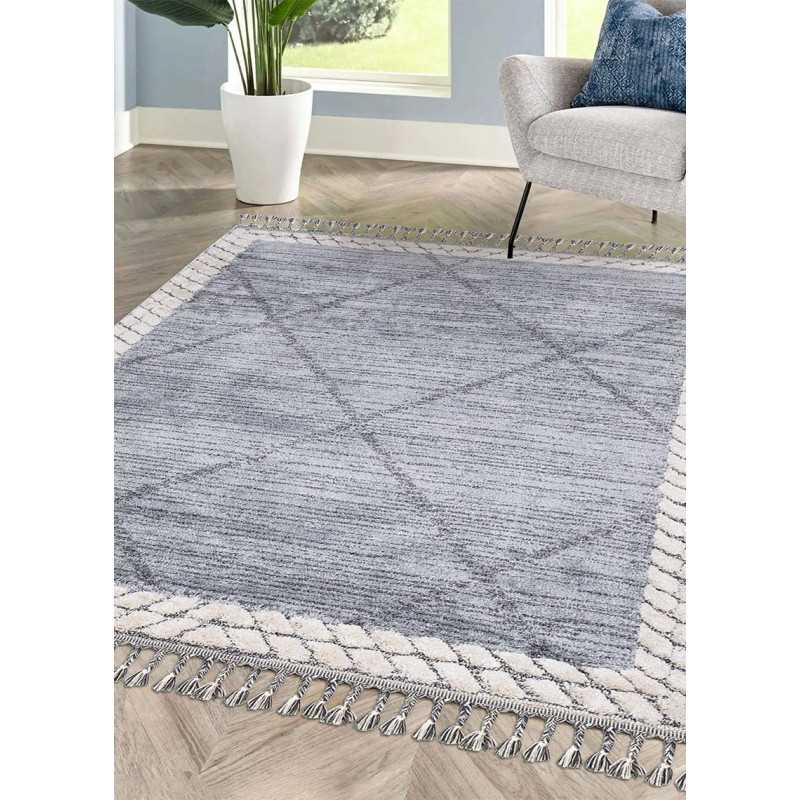 Tapis berbère gris - VALENCIA 909