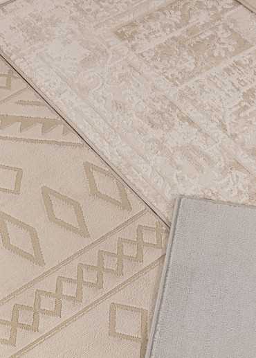 Tapis berbère beige - MARSEILLE 143