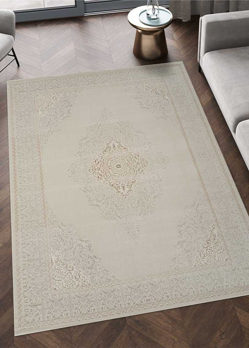 Tapis lavable oriental beige STAR 55