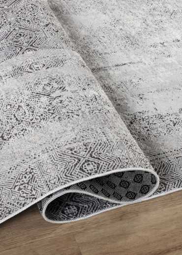 Tapis lavable vintage gris MIA 900