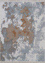 Tapis réversible abstrait marron gris COLORADO 04