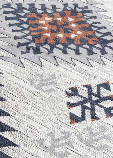 Tapis réversible kilim aztèque COLORADO 03