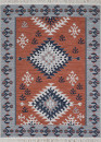 Tapis réversible kilim aztèque COLORADO 03