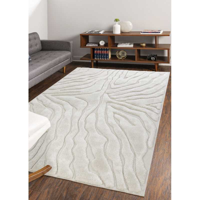 Tapis crème moderne AGADIR 477