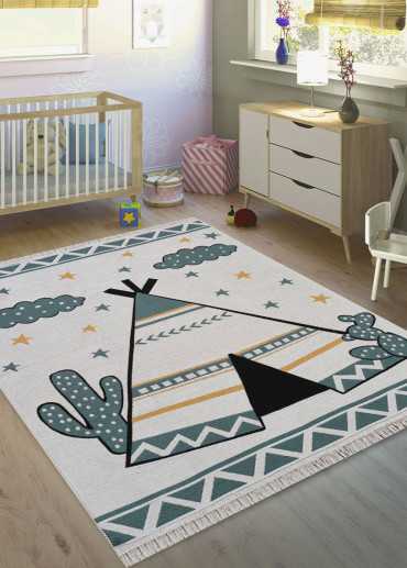 Tapis enfant réversible tipi COLORADO 05