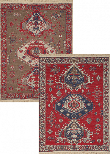 Tapis réversible kilim oriental COLORADO 02