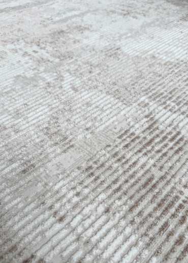Tapis beige abstrait BORDEAUX 66