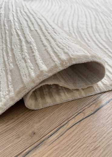 Tapis beige crème moderne BORDEAUX 90