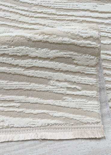 Tapis beige crème moderne BORDEAUX 90