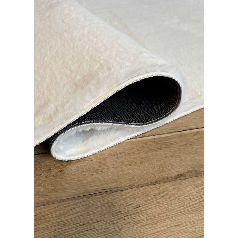 Soft Solid Faux Fur Rug – LAPONIE 01