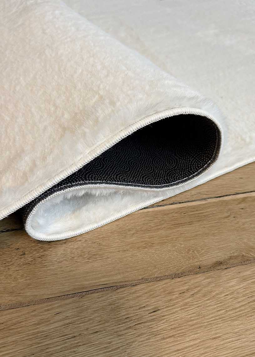 Soft Solid Faux Fur Rug – LAPONIE 01