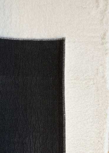 Tapis doux fourrure uni - LAPONIE 01