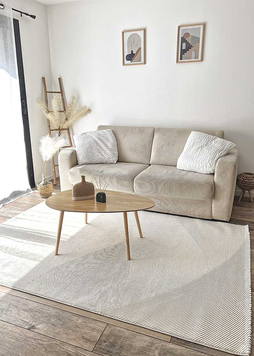 Tapis lavable motif géométrique - OSLO 77