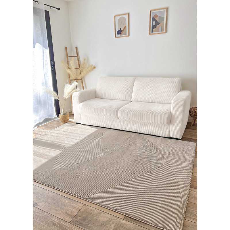 Tapis lavable motif géométrique - OSLO 77