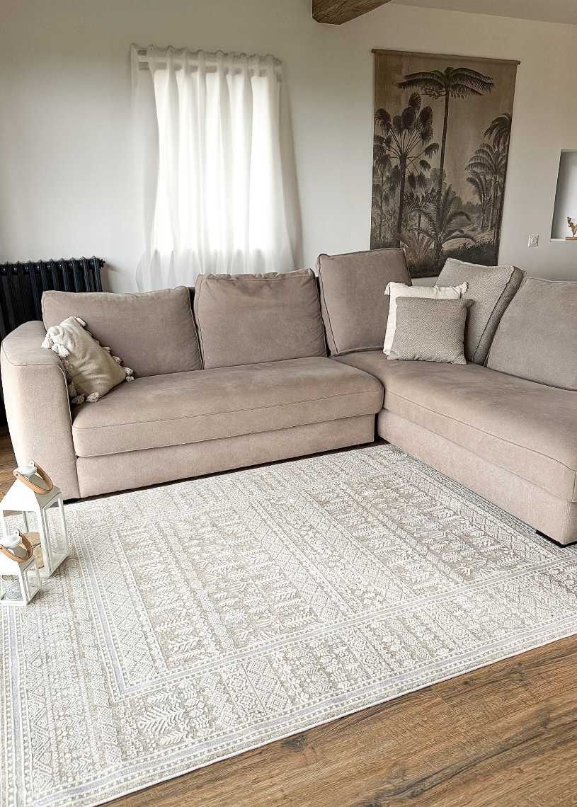 Tapis oriental beige NANTES 21