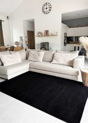 Tapis uni lavable en machine AVIGNON