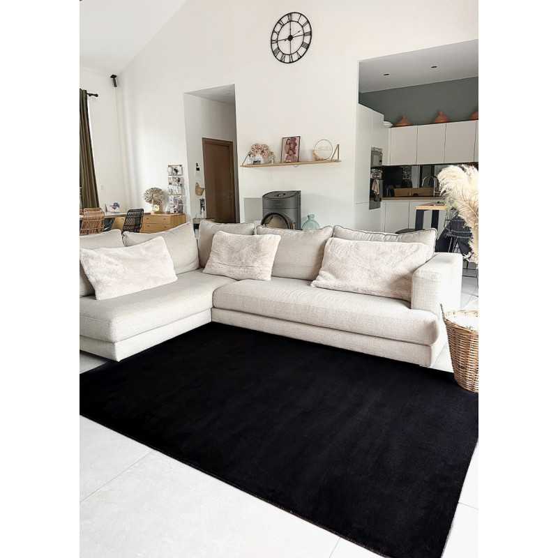 Tapis uni lavable en machine AVIGNON