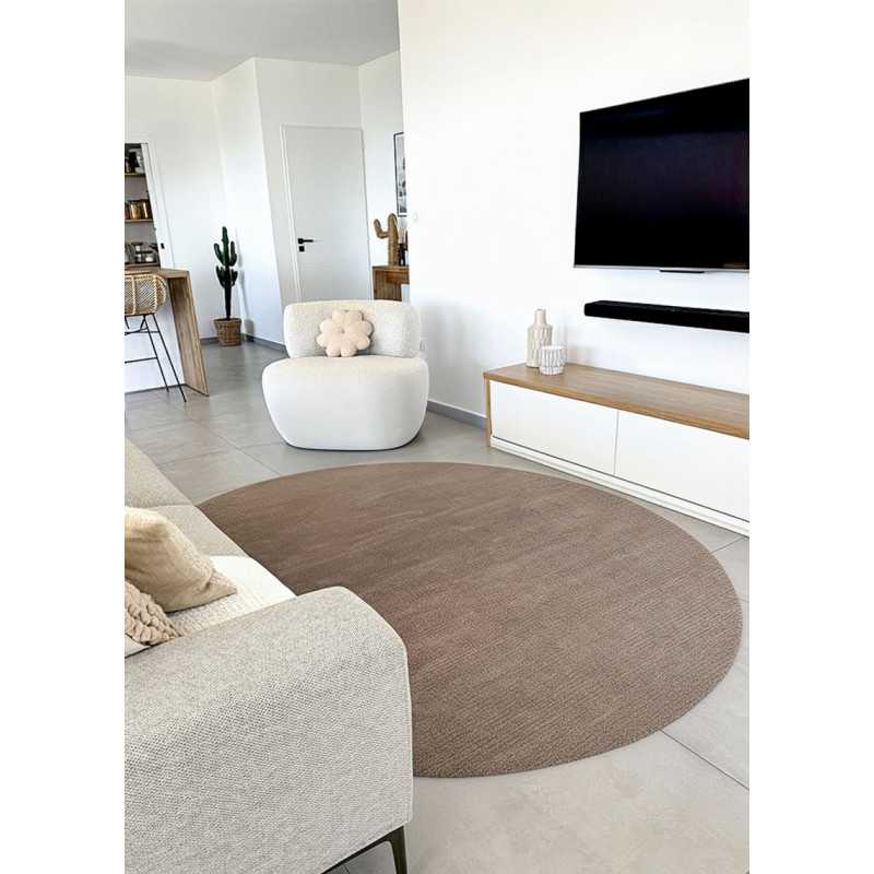 Tapis uni NANCY